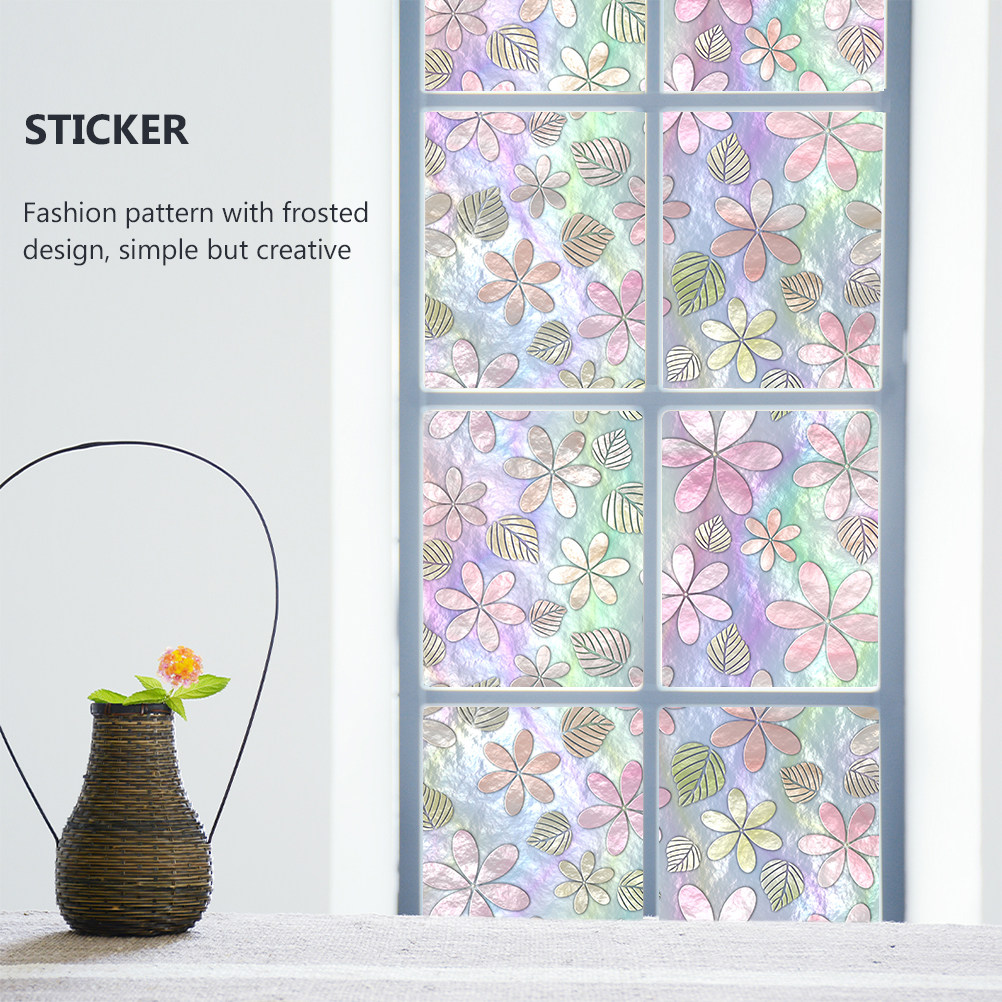 Home Bathroom Glass - Statischer Aufkleber für Fenster, Türen, Aufkleber,
