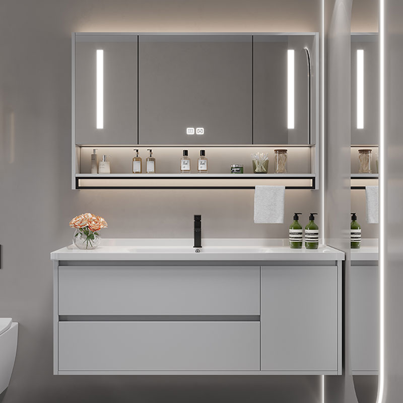 Home Bathroom Vanity - Vintage-Trennwand, Badezimmer-Waschtische, WC-Waschtisch, weißes Licht, Badezimmer-Waschtische,