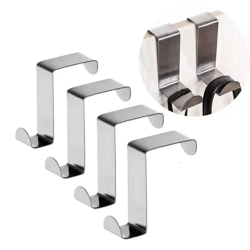 Tiny Home Bathroom Kitchen - Z-förmiger Badezimmerschrank mit Haken aus Edelstahl