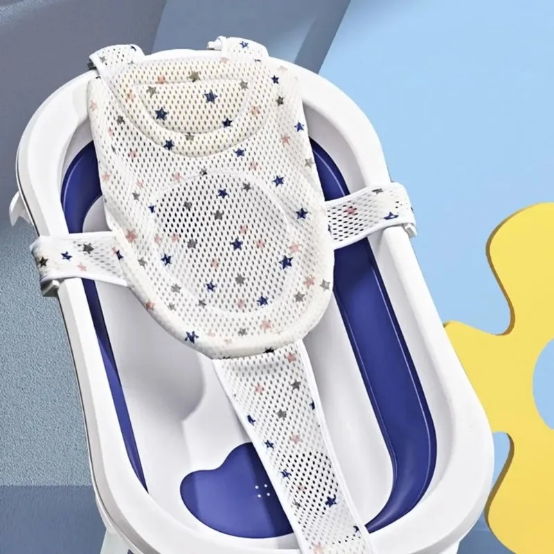 Non Slip Bath Mat - Baby-Badewannenkissen, Neugeborenen-Badewannenmatte, Säuglings-Badewannenunterlage, Baby-Badewannenkissen, Rutschfester Schwimmender