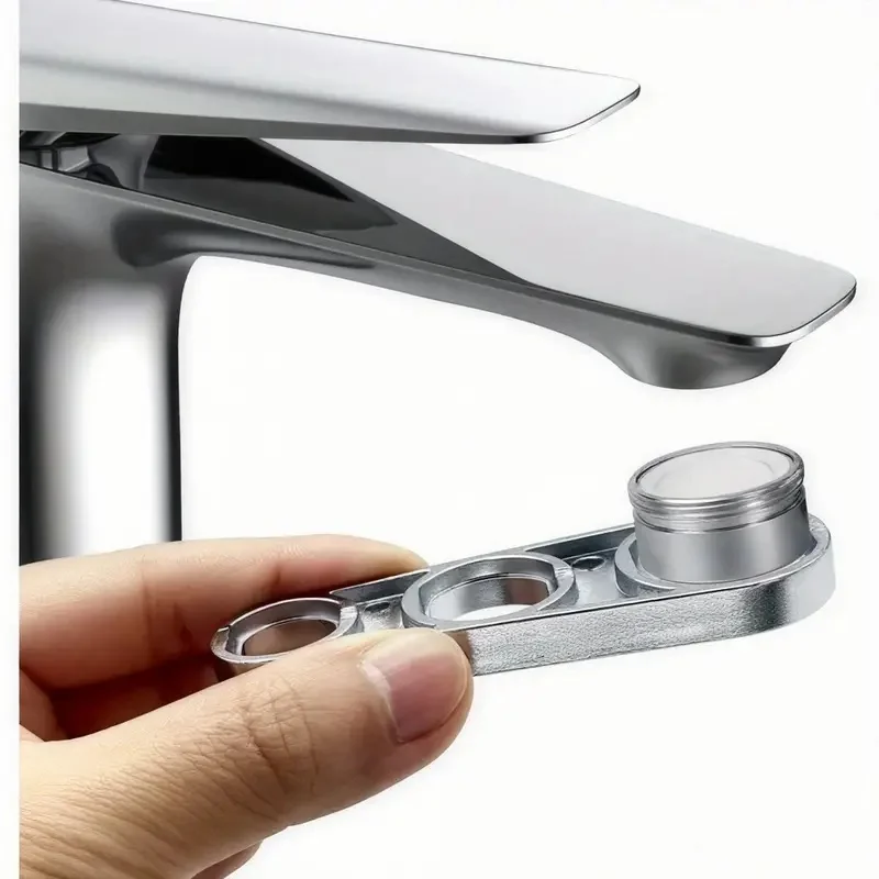 Tiny Home Bathroom Kitchen - 6-in-1 Wasserhahn-Belüfter-Schlüssel zur Einstellung des Wasserflusses,