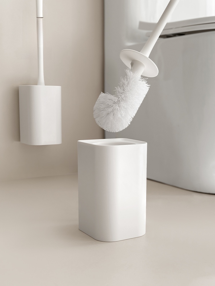 Home Needs Bathroom Cleaning - Eck-Toilettenbürste Wandmontiertes Badezimmer-Reinigungsset für den Hausgebrauch