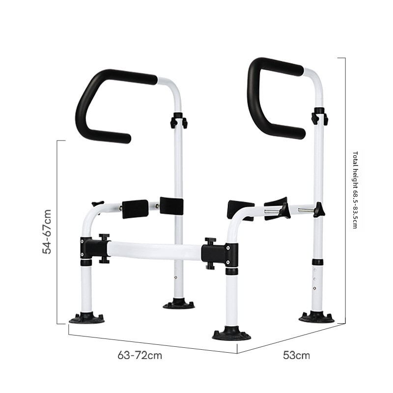 Home Bathroom Grab Bar - Toiletten-Greifstangen für Senioren – Badezimmer-Hilfsrahmen, Aufstehhilfe