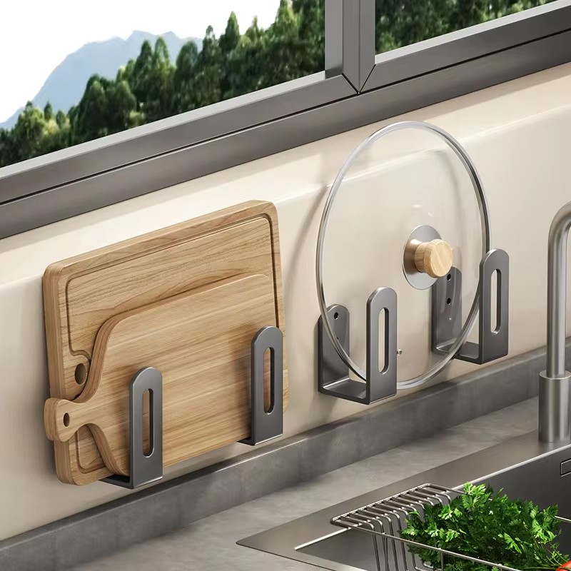 Tiny Home Bathroom Kitchen - 2 teile/satz Topf Deckel Rack Topf