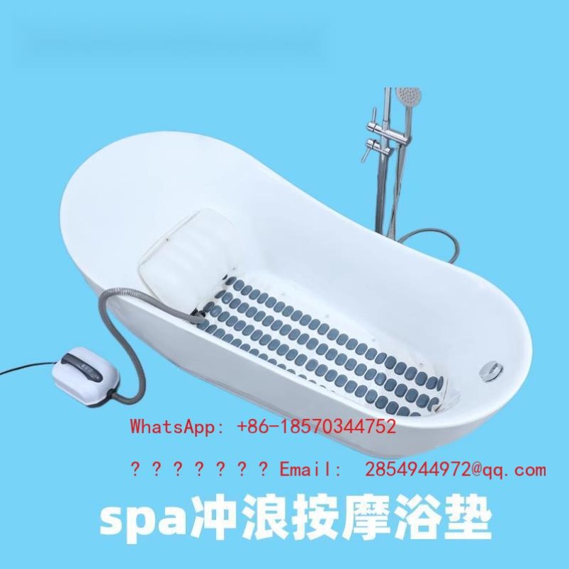 Non Slip Bath Mat - Heim-Surf-Massagematte SPA Sprudelbad-Maschine Rutschfeste Ganzkörper-Massage-SPA-Maschine