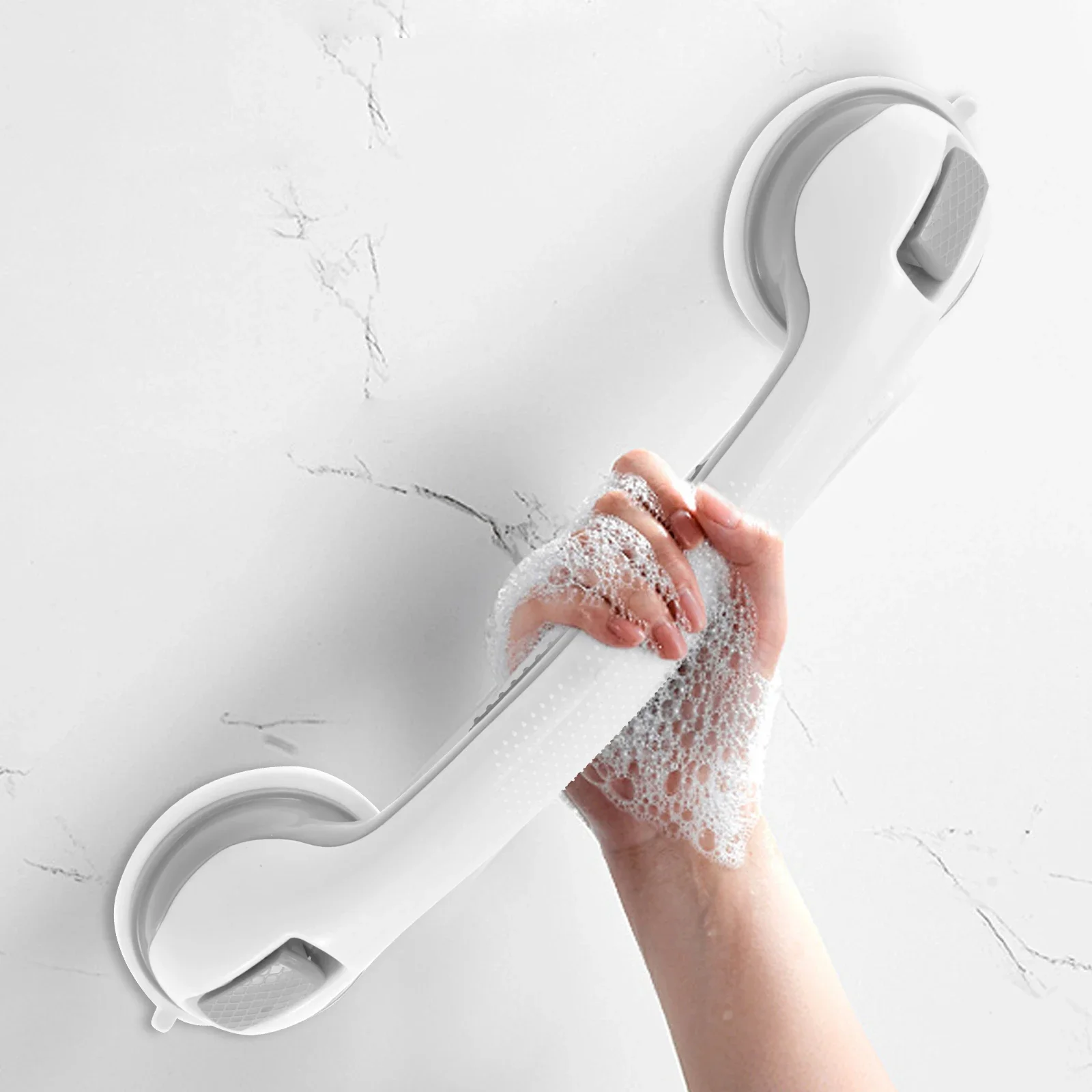 Home Bathroom Grab Bar - 2Pcs Dusche Haltegriff Rutschfeste Dusche Haltegriff