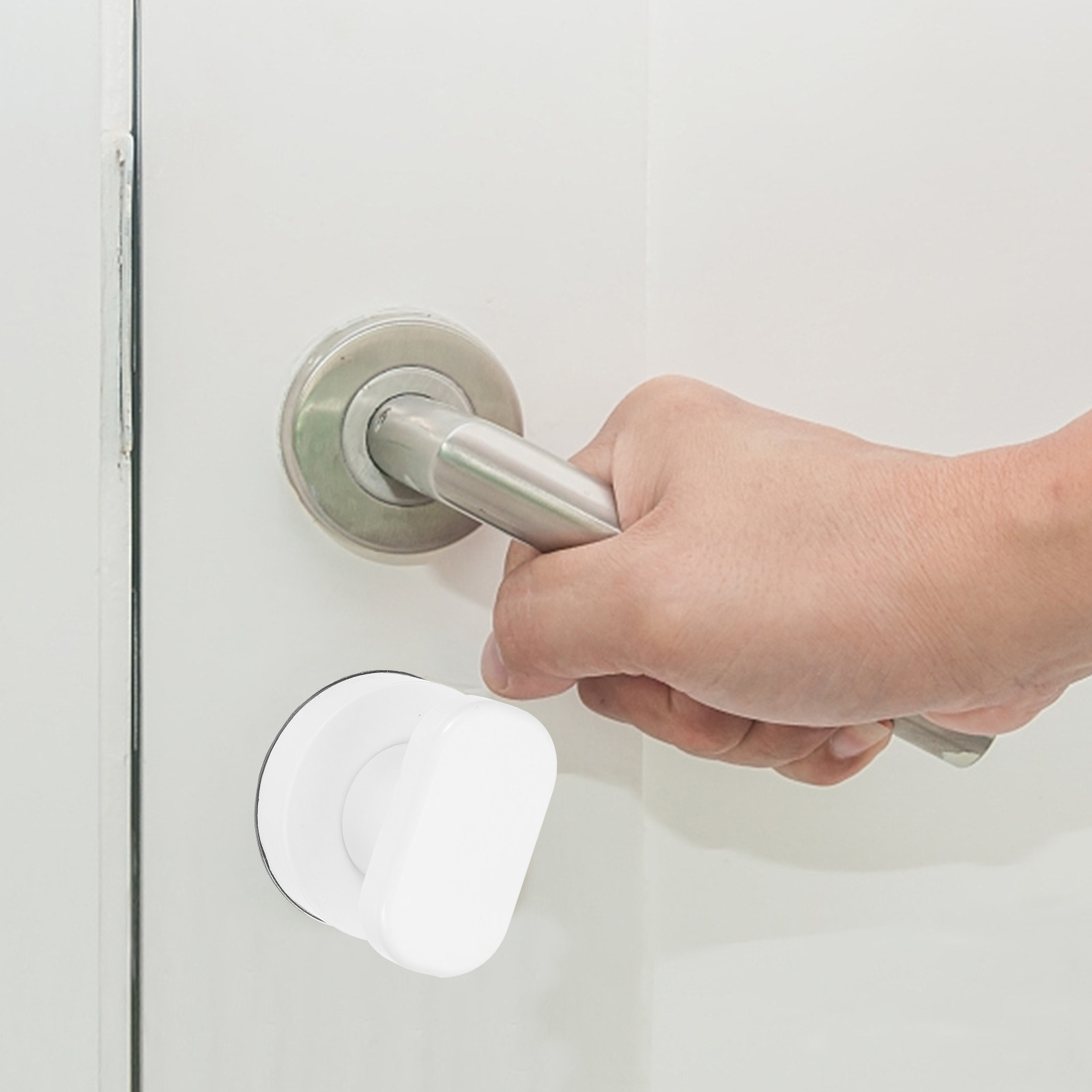 Home Bathroom Grab Bar - Superstarker Saugnapf-Greifgriff für Badezimmer-Duschglastüren, Wandmontage ohne