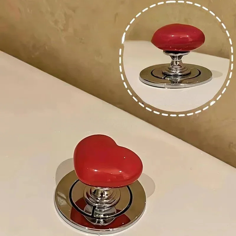 Home Depot Bathroom Vanities - Griff Wc Drücken Sie Taste Herzförmige