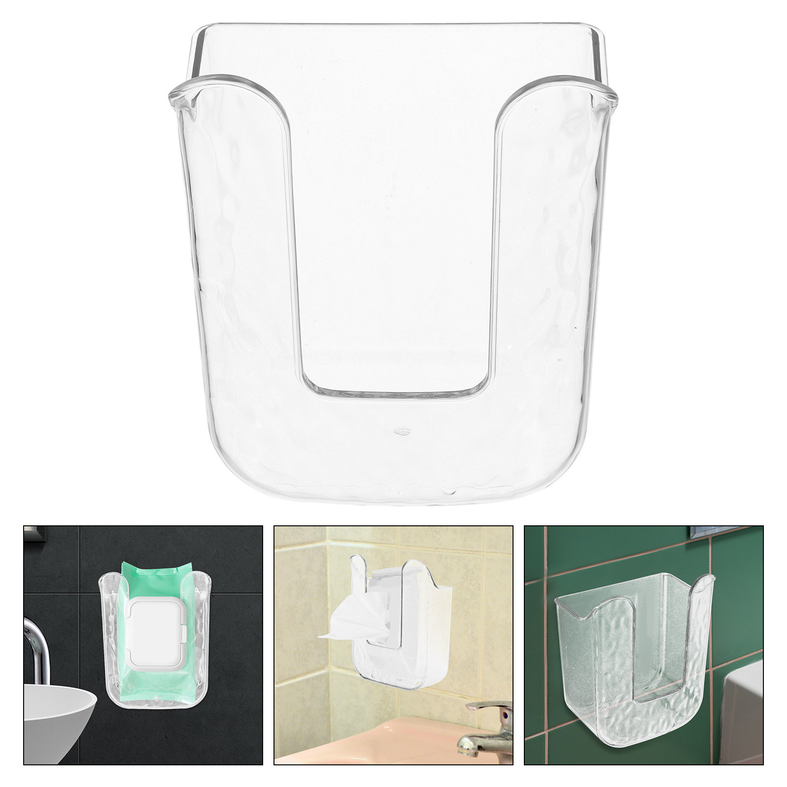 Home Bathroom Towel Dispenser - Badezimmer-Wandregal mit Taschentuchspender, Robuster Halter für