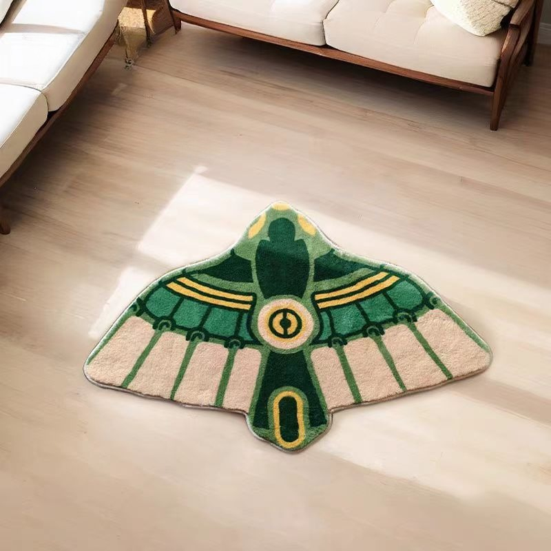 Non Slip Bath Mat - Anime-Badematte, Zelda Kingdom, Teppiche, fliegende Flügel,