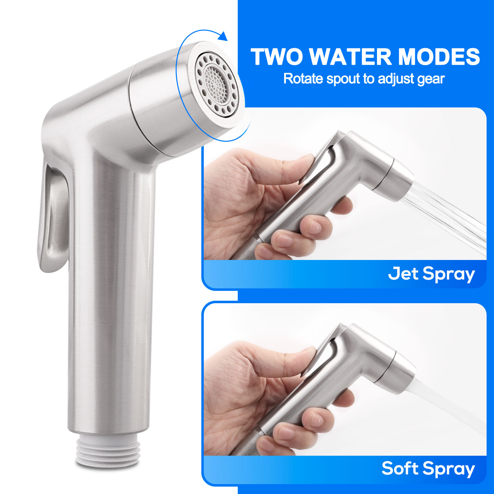 WC-Bidet-Spritzpistole, zwei F – Home Depot Bathroom Vanities Bewertung und Preis