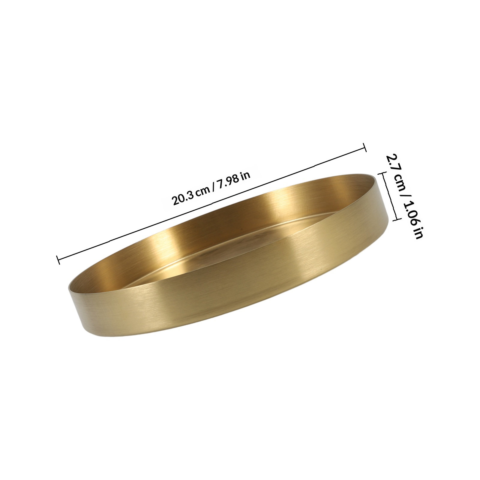 Edelstahl Gold Runde Schmucksc – Home Bathroom Vanity Bewertung und Preis