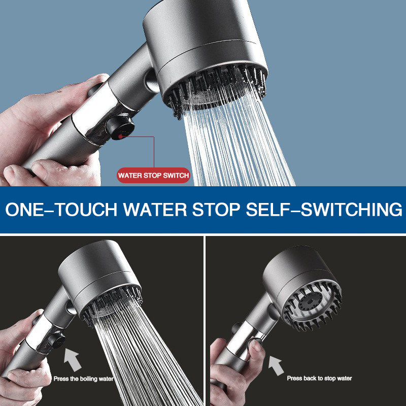 Hochdruck-Duschkopf, 3-Modus,  – Home Bathroom Taps Bewertung und Preis