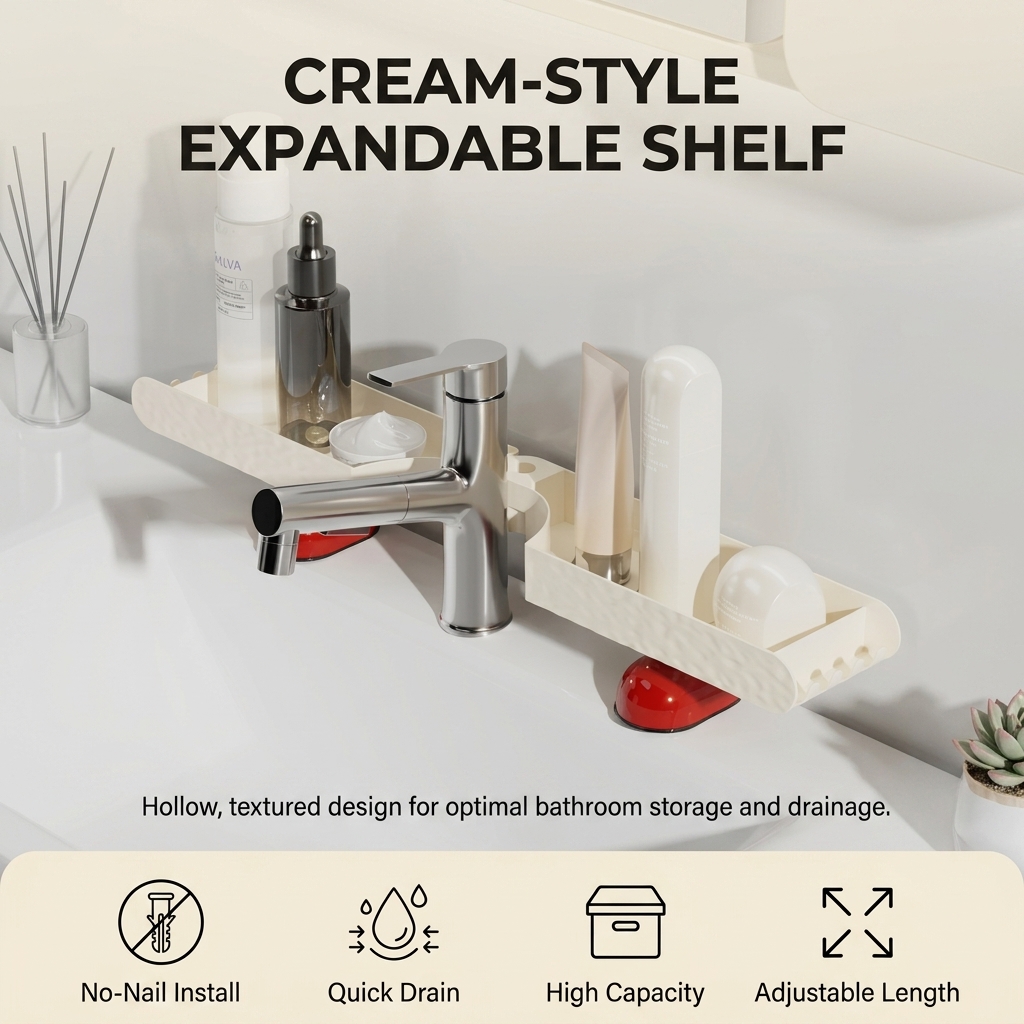 Badezimmer-Organizer Kosmetik- – Home Essentials Bathroom Rack Bewertung und Preis
