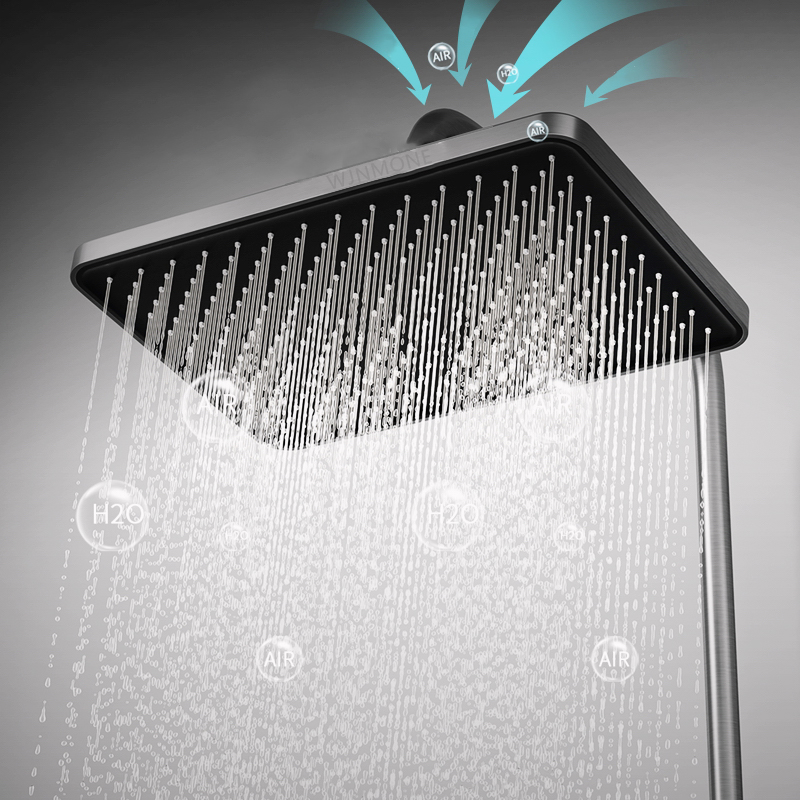 Badezimmer Luxus-Dusch system  – Home Bathroom Glass Bewertung und Preis
