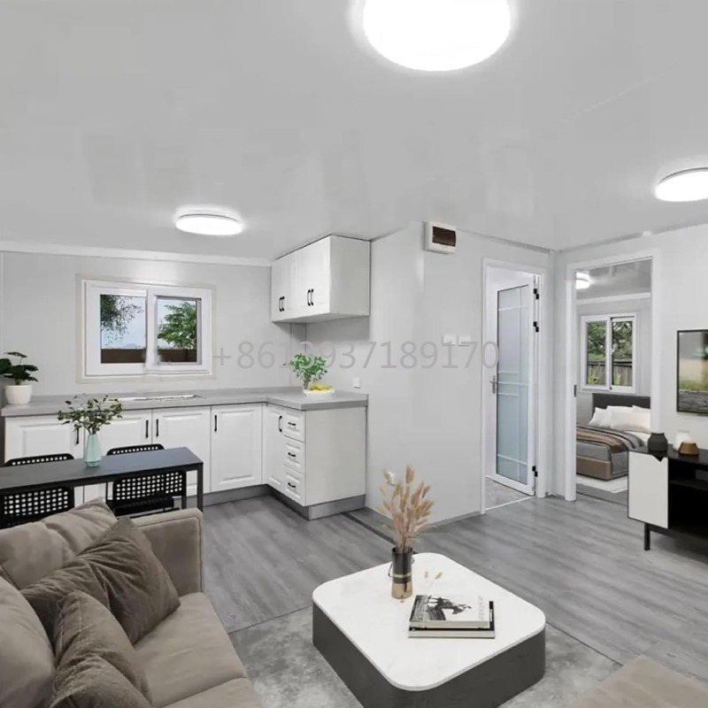 Tragbares Fertighaus zum Verka – Tiny Home Bathroom Kitchen Bewertung und Preis