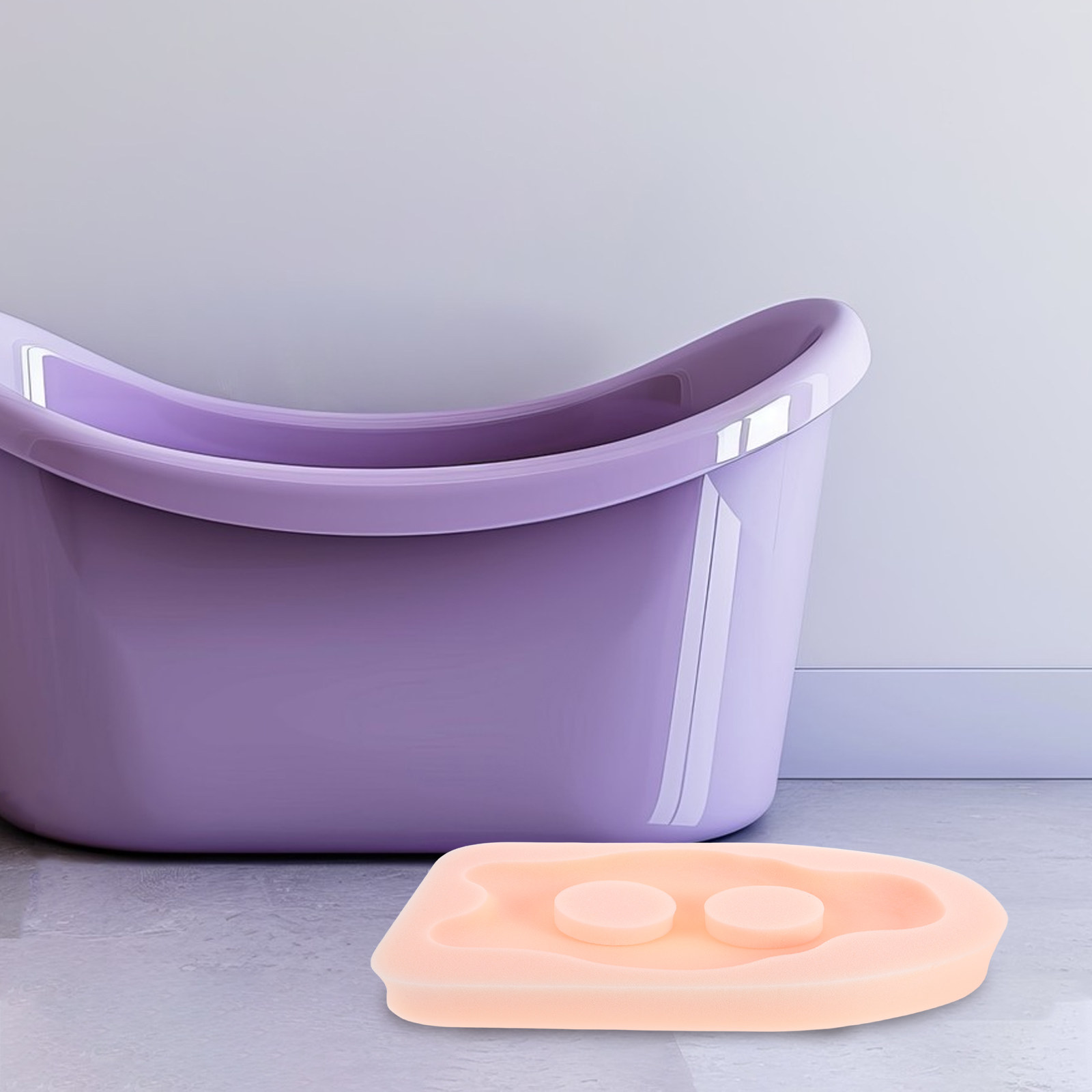 Baby-Badeschwamm-Matte Weiche  – Non Slip Bath Mat Bewertung und Preis