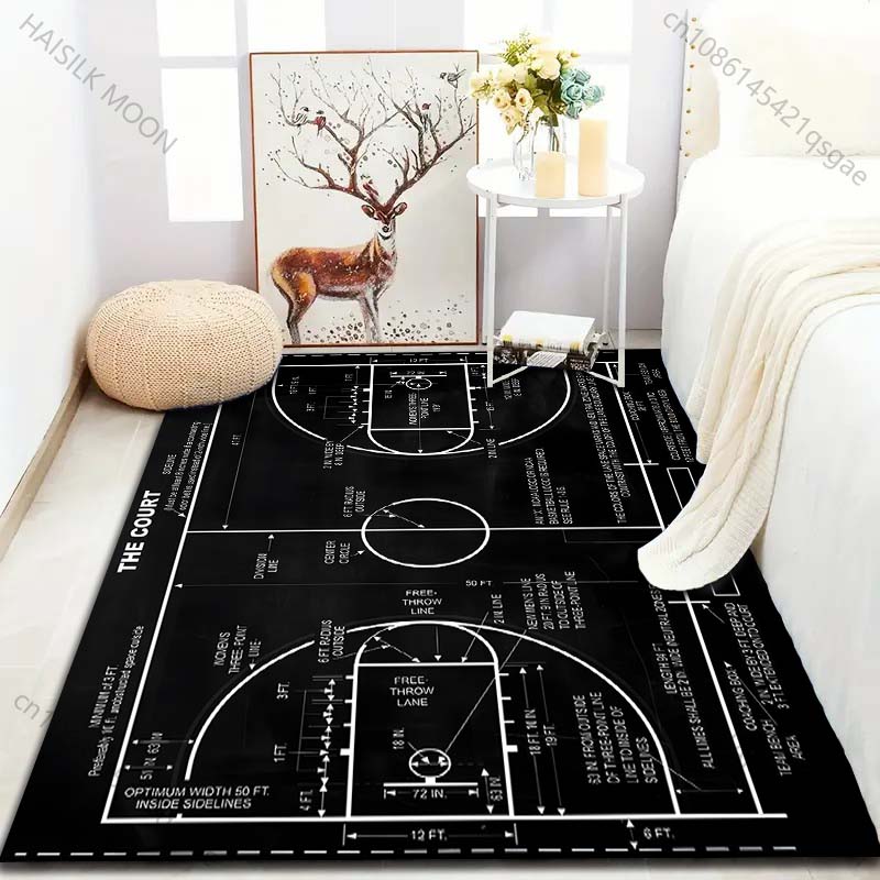 Basketballplatz-Teppich in ver – Home Bathroom Layout Bewertung und Preis