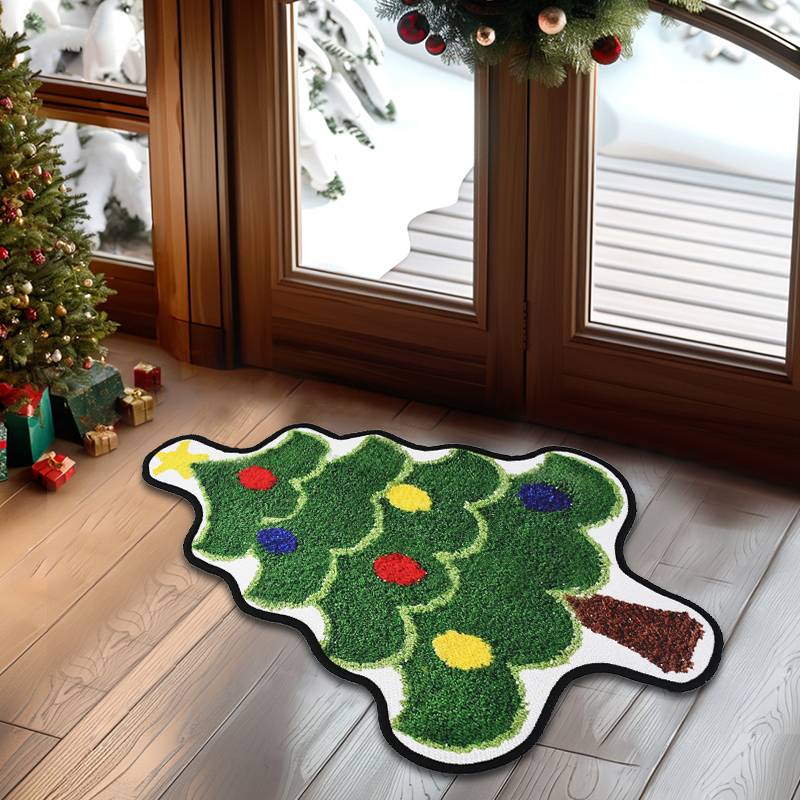 1pc Weihnachten Baum Form Tepp – Home Bathroom Pic Bewertung und Preis