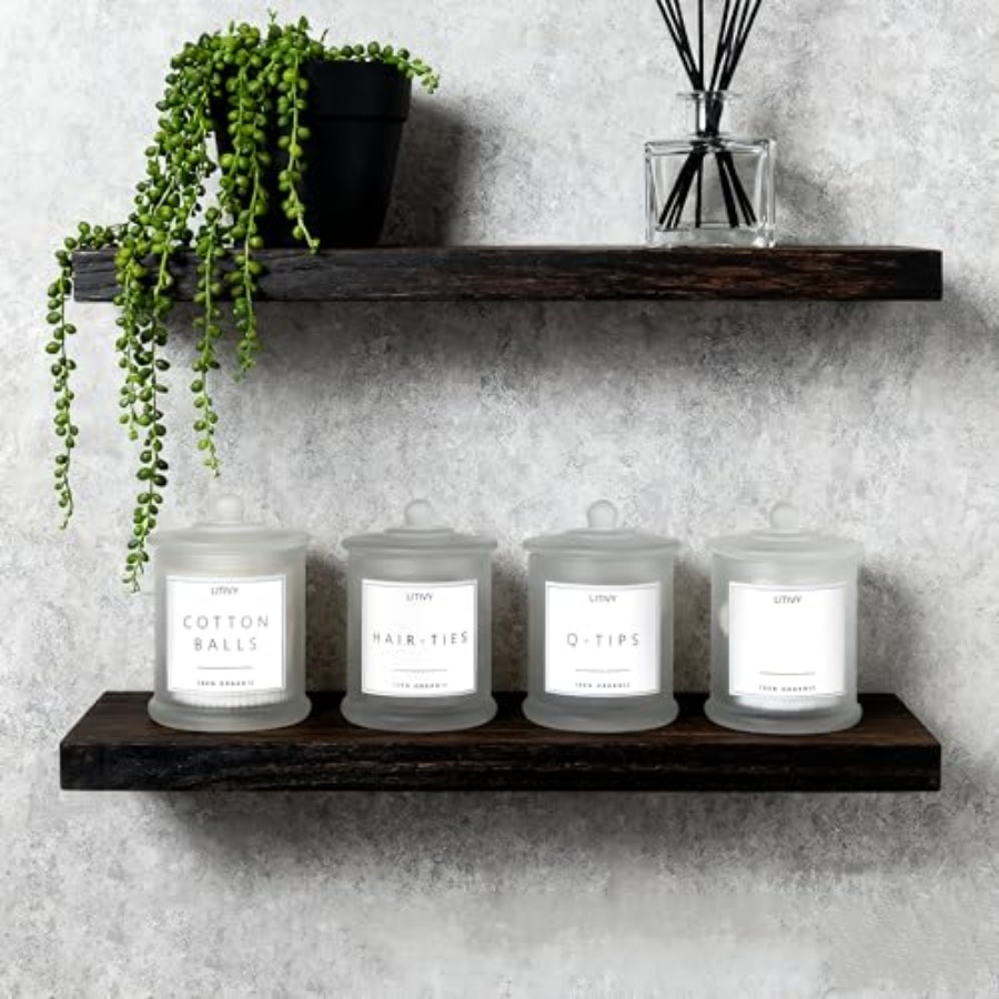 4er-Pack Badezimmer-Organizer  – Home Bathroom Glass Bewertung und Preis
