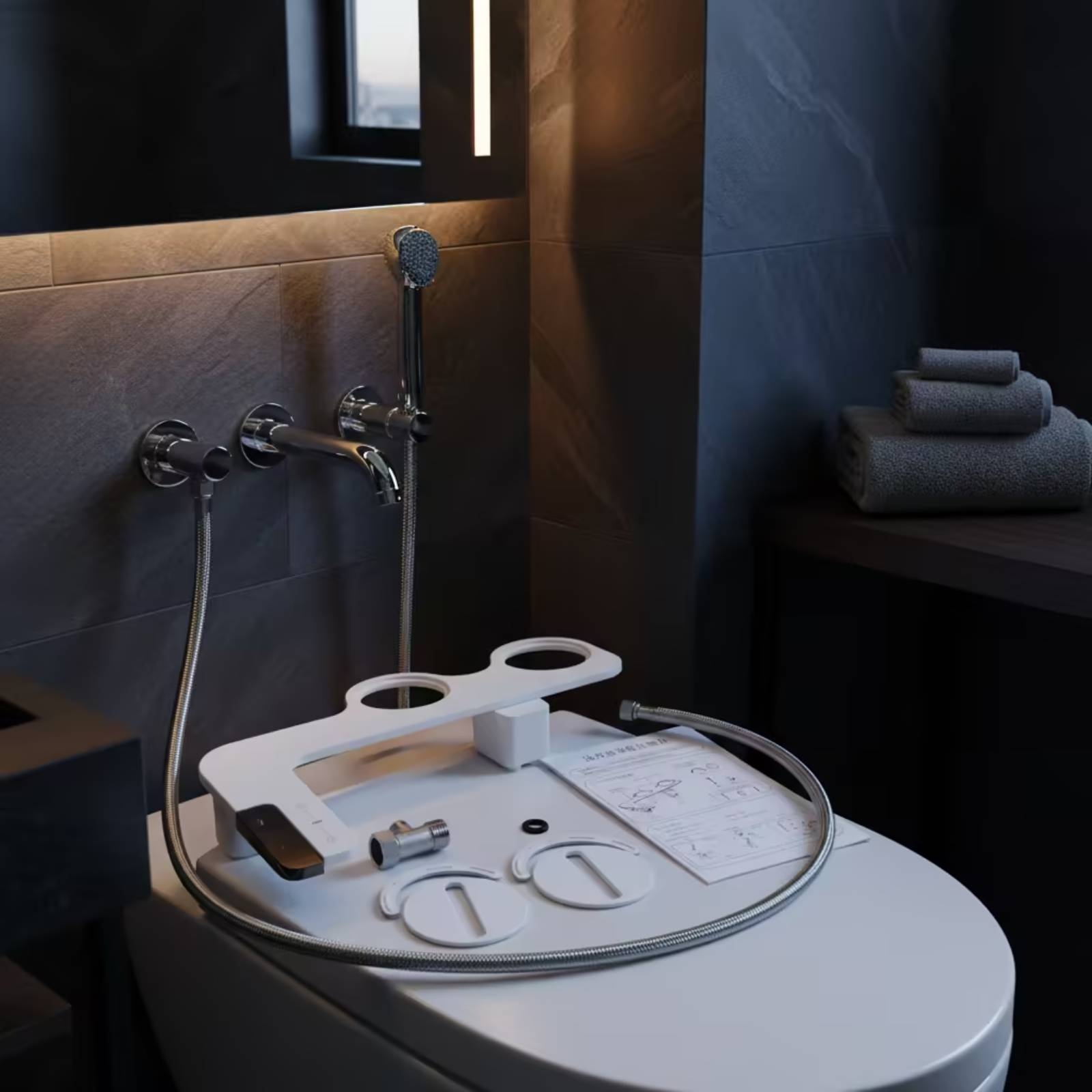 Bidet mit seitlichem Bedienfel – Home Bathroom Design Bewertung und Preis