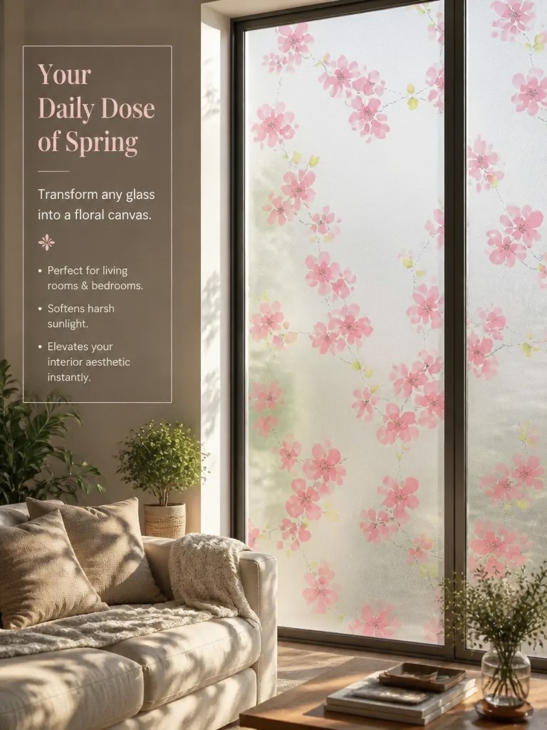 Milchige Sichtschutzfolie für  – Home Bathroom Glass Bewertung und Preis