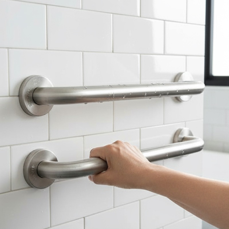 Mehrere Größen, Edelstahl-Arml – Home Bathroom Grab Bar Bewertung und Preis