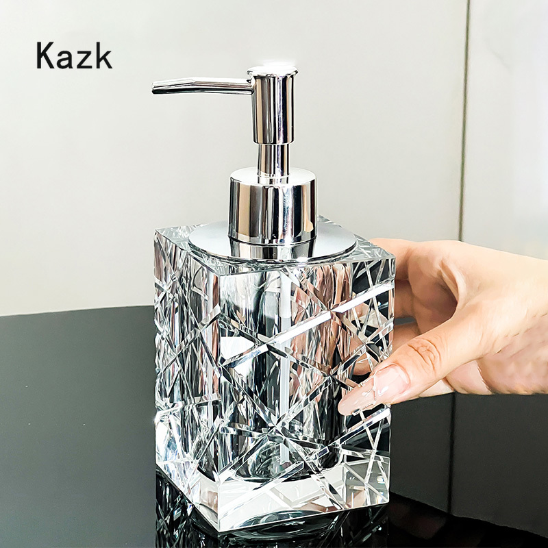 Kristalls ch neiden Glas Shamp – Home Bathroom Glass Bewertung und Preis