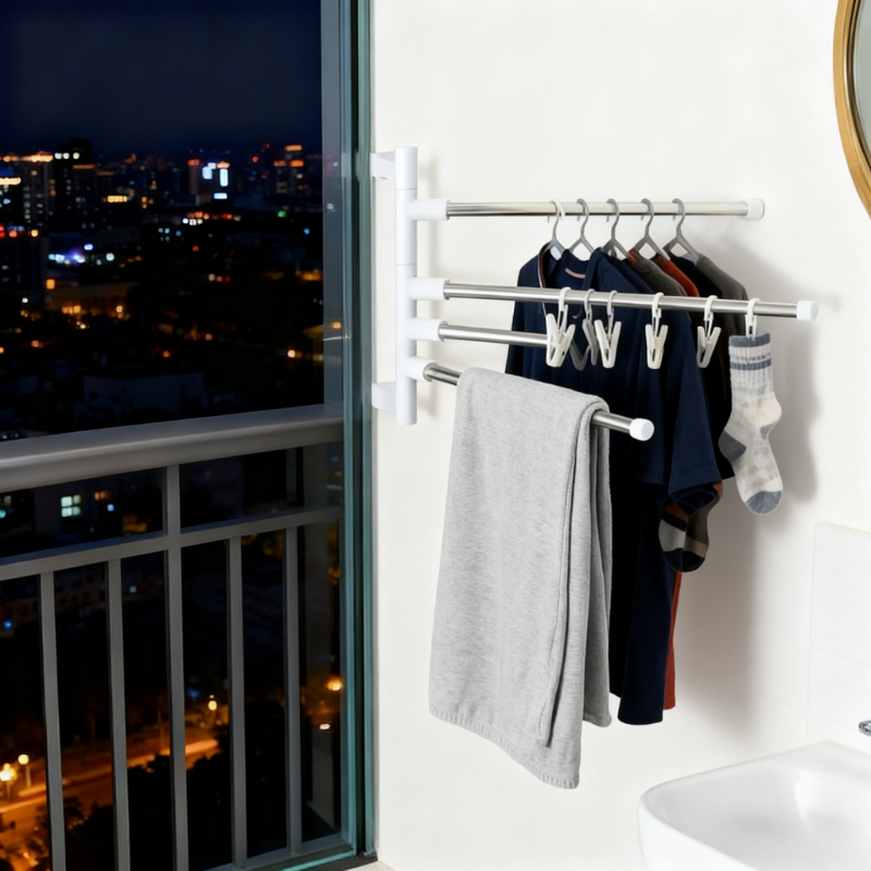 Moderner Minimalistischer Schw – Home Essentials Bathroom Rack Bewertung und Preis