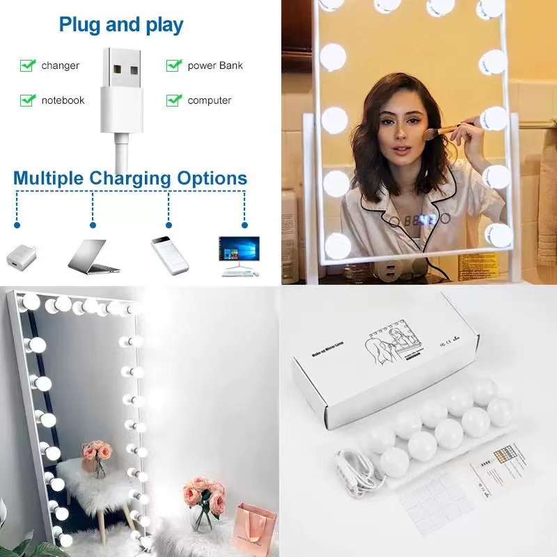 LED-Lichtpaste, Spiegel, Make- – Home Bathroom Vanity Bewertung und Preis