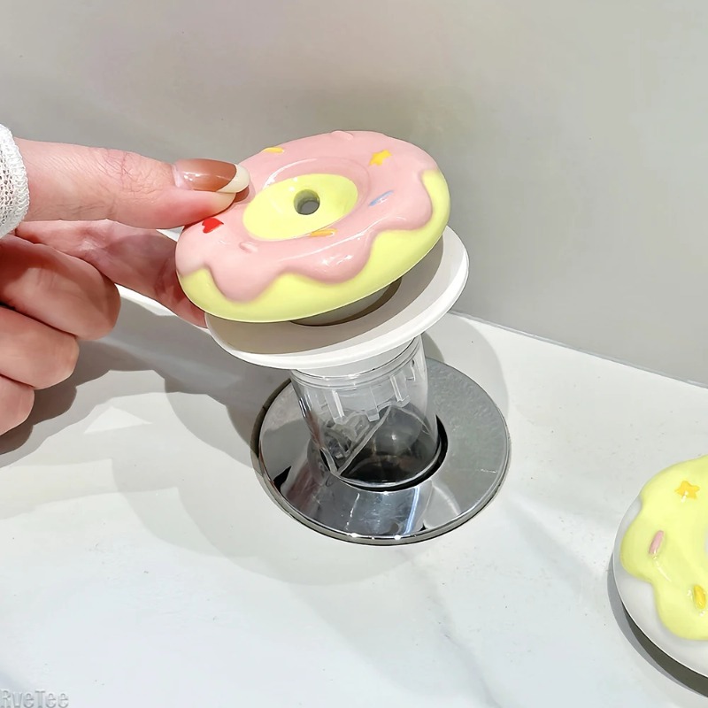 Niedliche Keramik-Donut-Abflus – Home Hardware Bathroom Sinks Bewertung und Preis