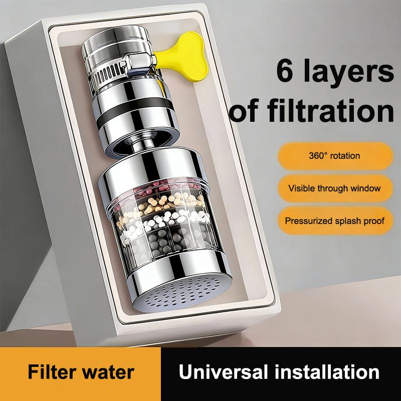SU 360 °   Drehbarer 6-Schicht – Home Bathroom Taps Bewertung und Preis