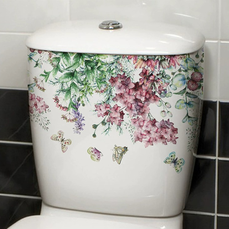 Lebendiger Frühlings-Schmetter – Home Bathroom Layout Bewertung und Preis