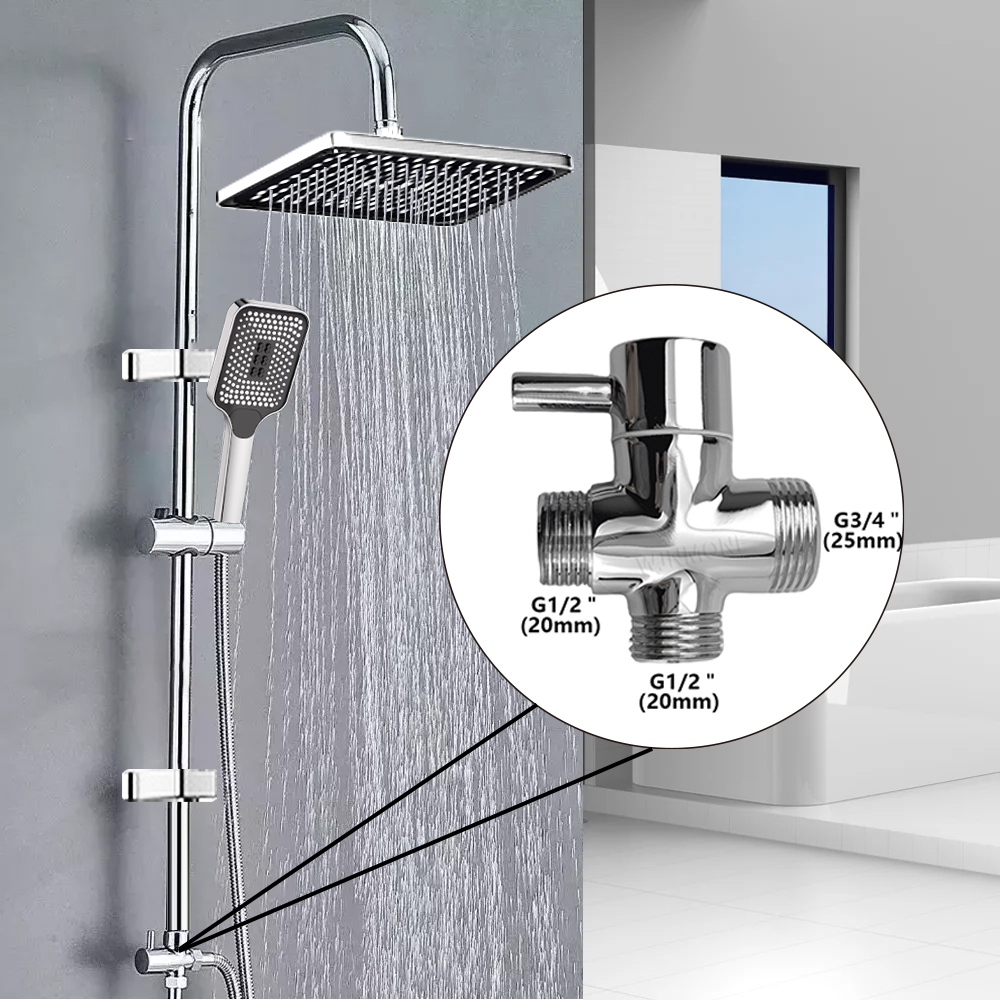 Split Dusche Säule Set Bad Was – Home Bathroom Taps Bewertung und Preis