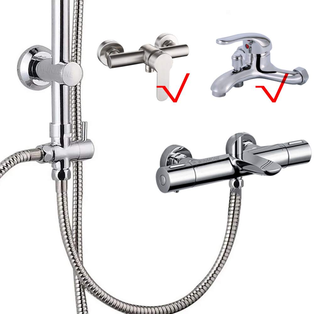 Split Dusche Säule Set Bad Was – Home Bathroom Taps Bewertung und Preis