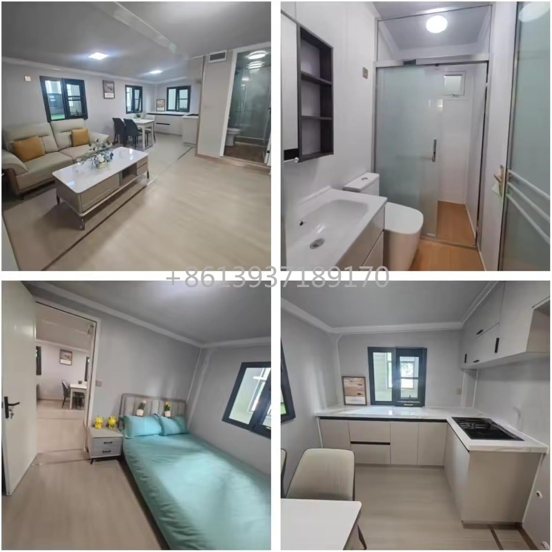 20FT Faltbares Erweiterbares 2 – Tiny Home Bathroom Kitchen Bewertung und Preis