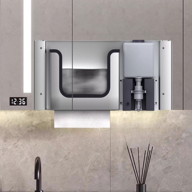 Edelstahl Versteckter Papierha – Home Bathroom Towel Dispenser Bewertung und Preis
