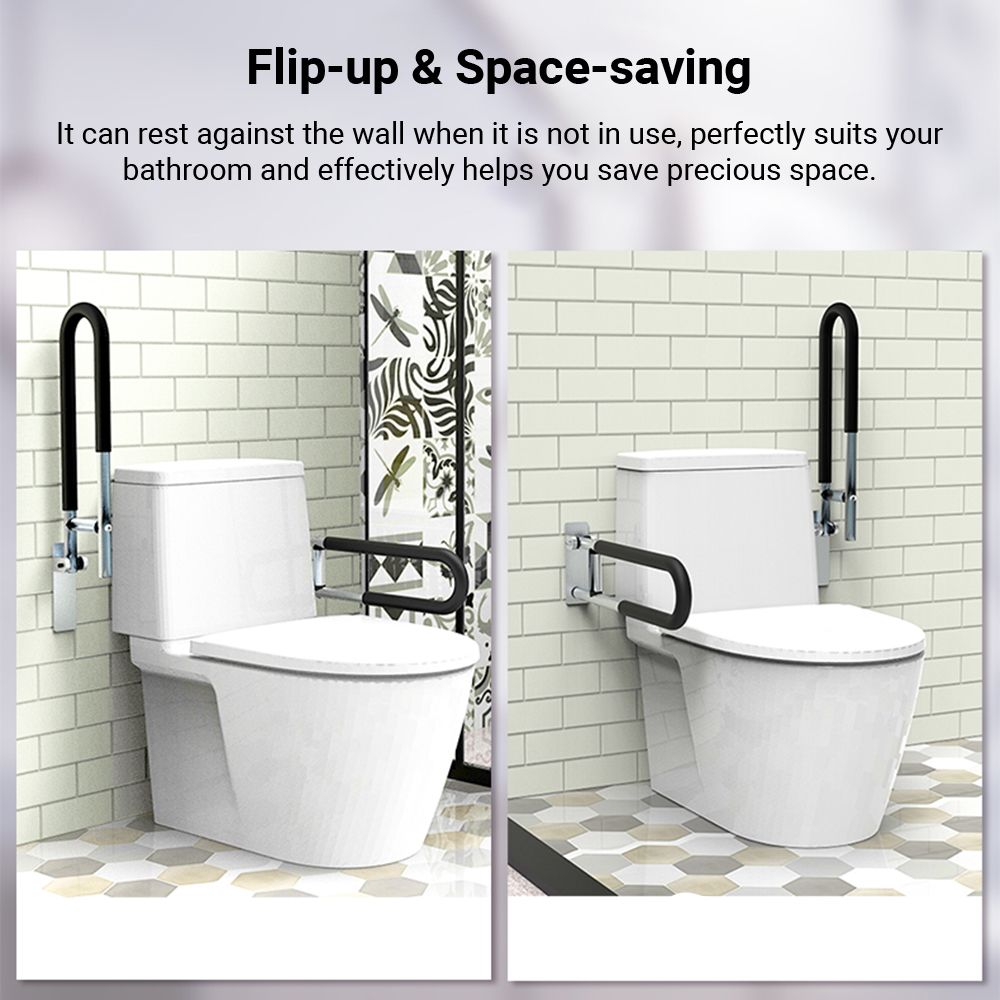 Handlauf für Toilette, Anti-Fa – Home Bathroom Grab Bar Bewertung und Preis
