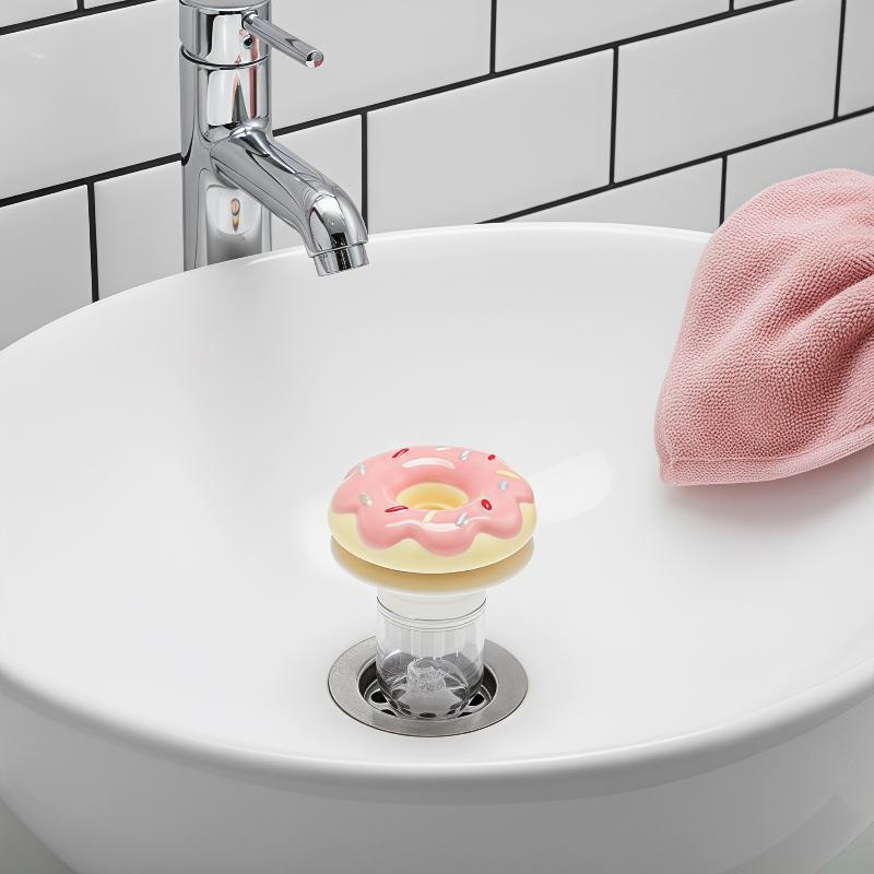 Niedlicher Keramik-Donut-Abflu – Home Hardware Bathroom Sinks Bewertung und Preis