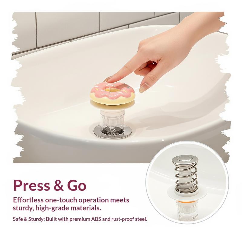 Niedlicher Keramik-Donut-Abflu – Home Hardware Bathroom Sinks Bewertung und Preis