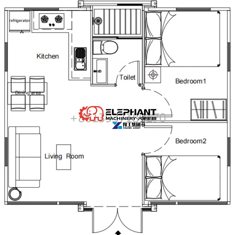 Tiny Home 20ft Villa Container – Tiny Home Bathroom Kitchen Bewertung und Preis